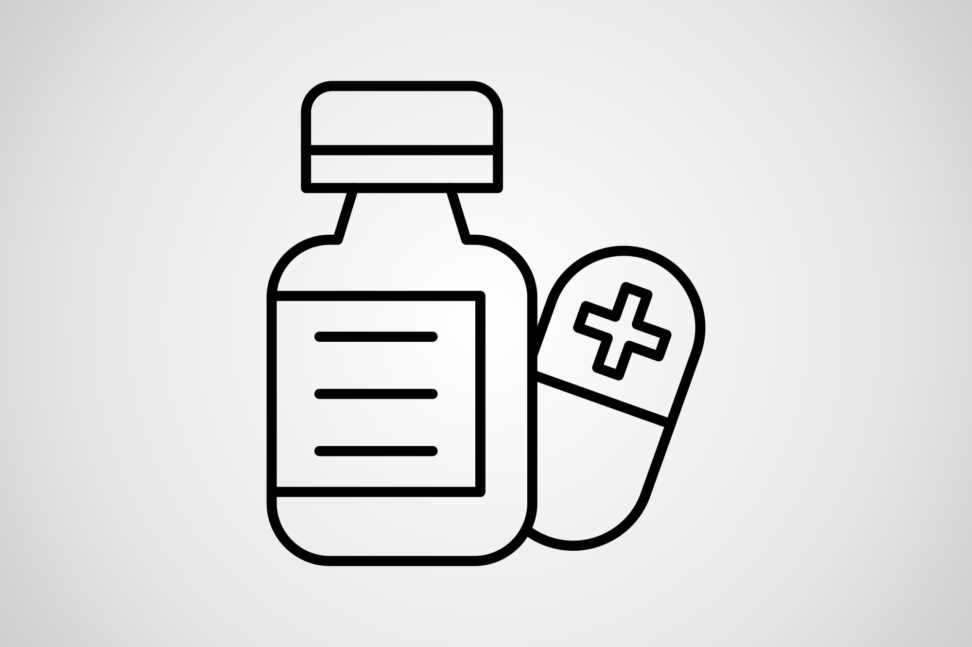Pill Icon Graphic by JM Graphics · Creative Fabrica