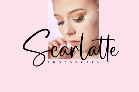 Pink Apple Font PNG with transparent background - Preview 2