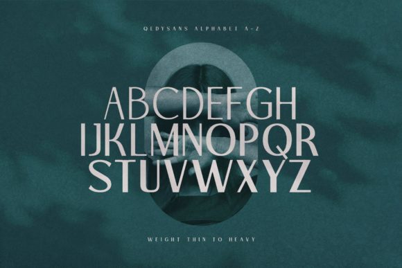 Qedysans Font PNG with transparent background - Preview 4
