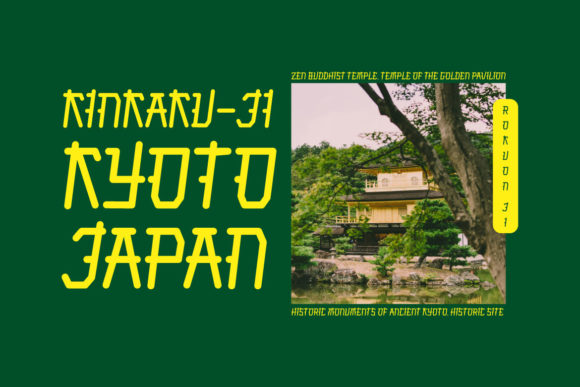 Samuri Faux Japanese Font PNG with transparent background - Preview 1