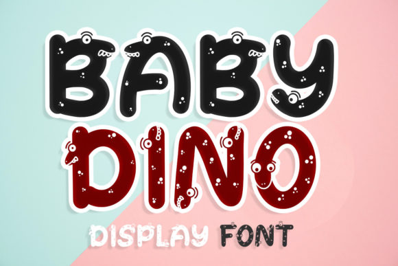 Baby Dino Font - Preview 2