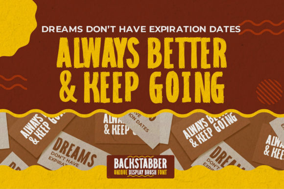 Backstabber Font - Preview 5