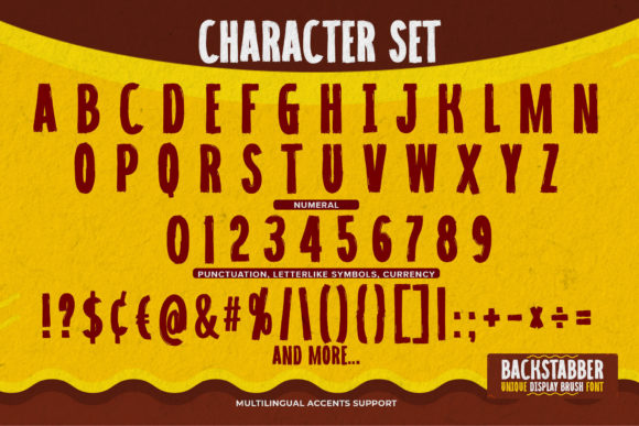 Backstabber Font - Preview 6