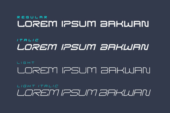 Bergod Sans Serif Font - Preview 1