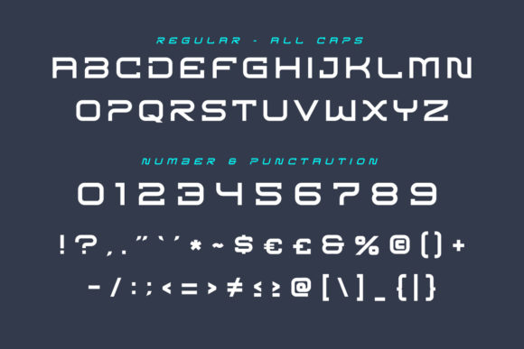Bergod Sans Serif Font - Preview 2