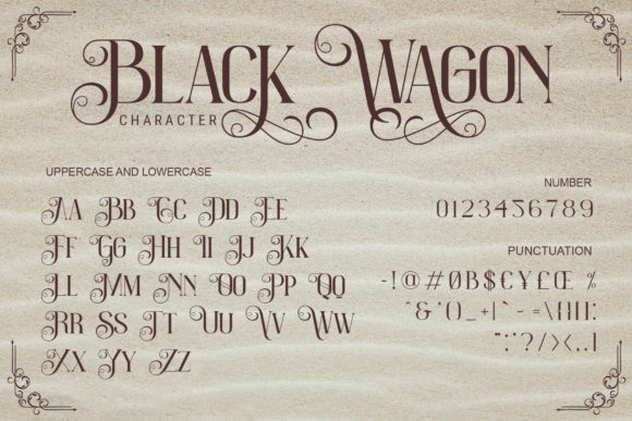 Black Wagon Font - Preview 5
