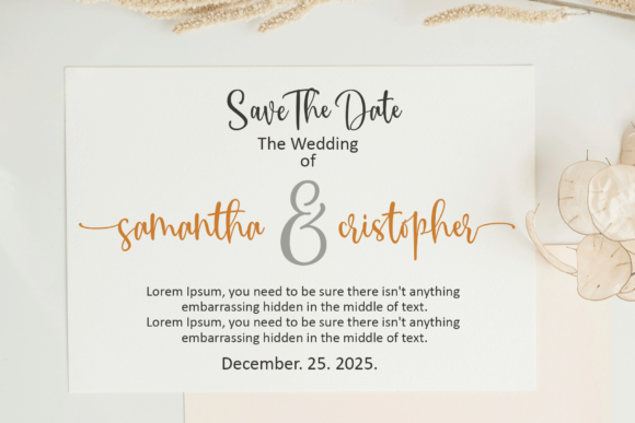 Centhana Font - Preview 1