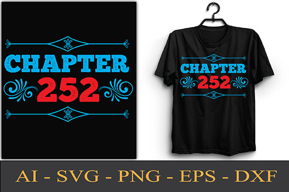 Chapter 252 SVG Design Graphic by Creativedesign · Creative Fabrica