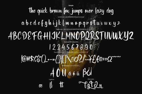 Clisteine Font PNG with transparent background - Preview 5