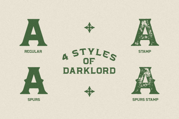 Darkloard Font - Preview 1