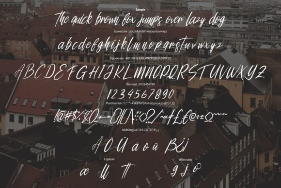 Genttenilo Font PNG with transparent background - Preview 5