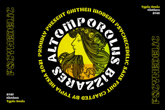 Giuthen Font - Preview 1