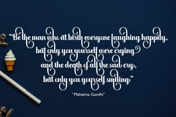 Kynthia Font PNG with transparent background - Preview 2
