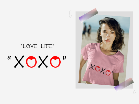 Lovely Life Font PNG with transparent background - Preview 3