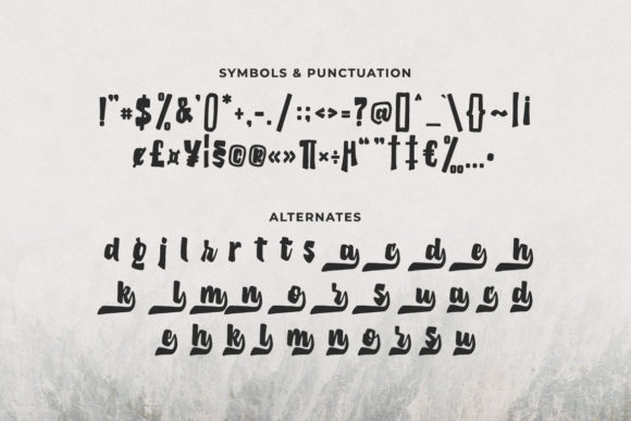 Redrick Font PNG with transparent background - Preview 2