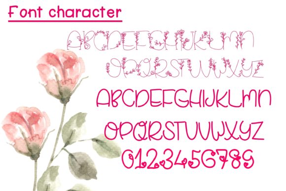 Amaryllis Font - Preview 4
