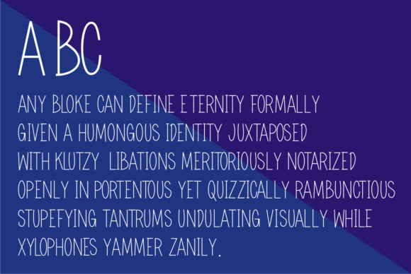 Angeline Children Font - Preview 3