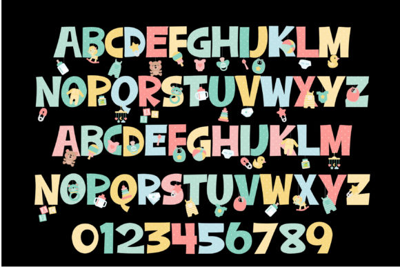 Baby Squeaks Font - Preview 3