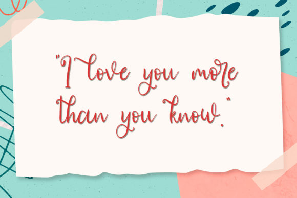 Berrylove Font - Preview 2