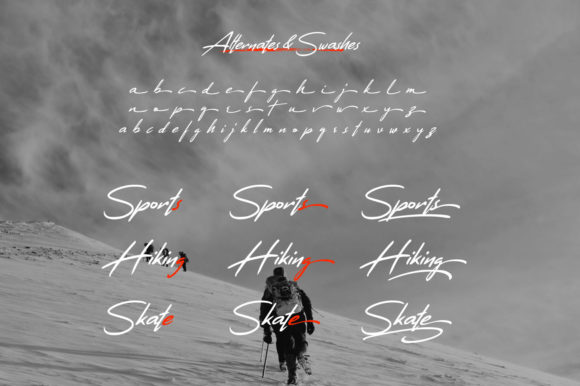 Black Raven Font - Preview 3