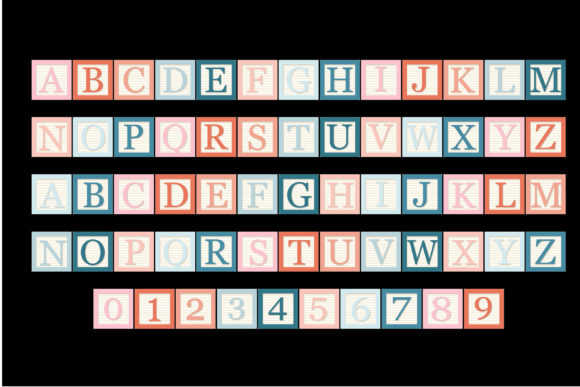 Blustery Block Font - Preview 2