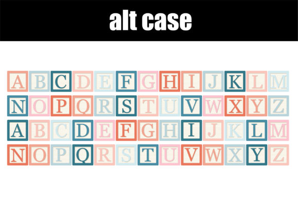 Blustery Block Font - Preview 6