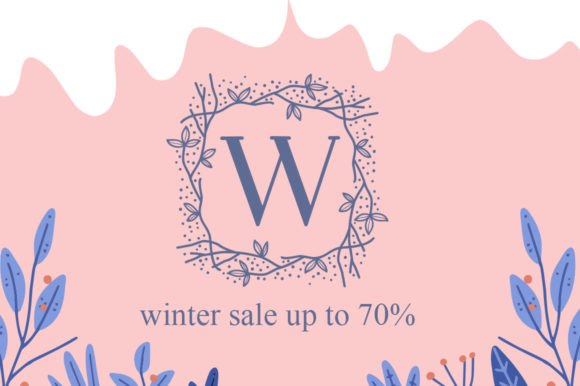 Brittany Monogram Font - Preview 1