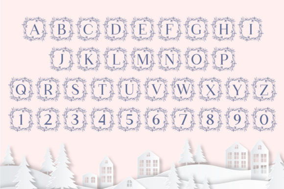 Brittany Monogram Font - Preview 4