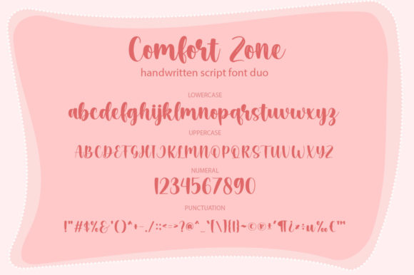 Comfort Zone Font - Preview 6
