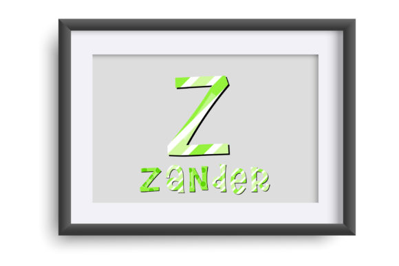 Jolly Greens Font PNG with transparent background - Preview 4
