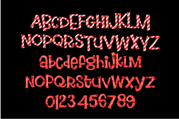 Jolly Reds Font PNG with transparent background - Preview 2