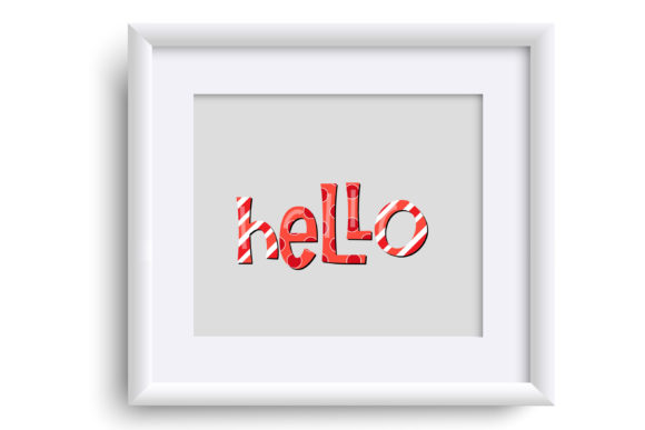 Jolly Reds Font PNG with transparent background - Preview 4