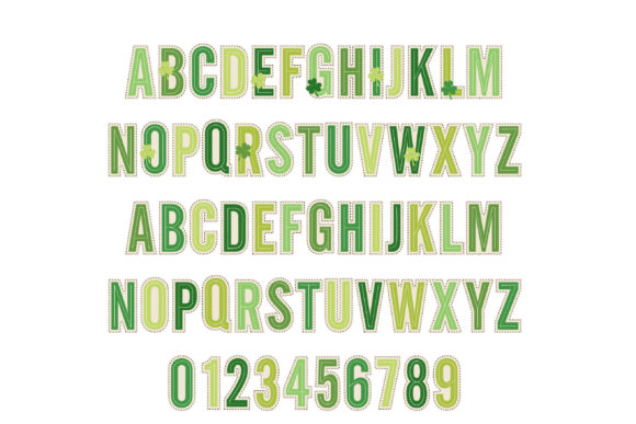 Lucky Notes Font PNG with transparent background - Preview 1