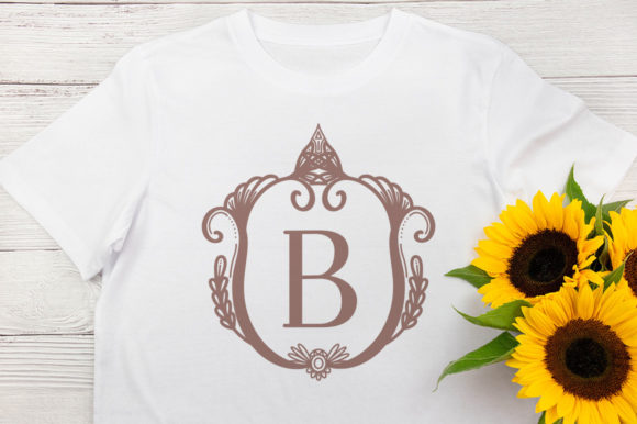 Madeline Monogram Font PNG with transparent background - Preview 3