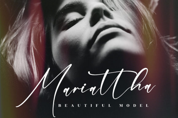 Marttha Unsllah Font PNG with transparent background - Preview 3