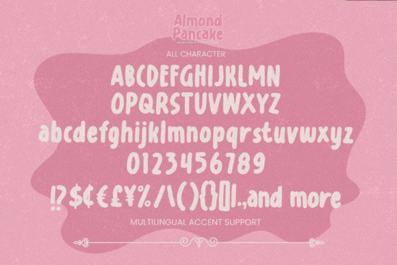 Almond Pancake Font - Preview 6