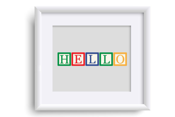 Alphabet Blocks Font - Preview 5