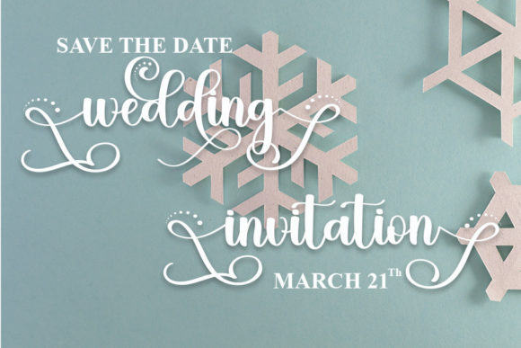 Amellda Font - Preview 1