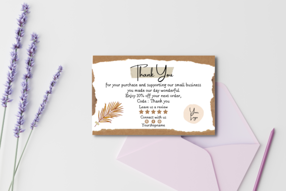 Canva Thank You Card Template 27