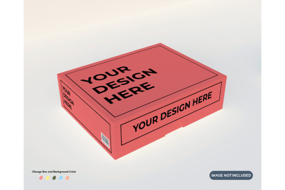 Cardboard Mockup with Label Graphic by Anggel Elgi · Creative Fabrica