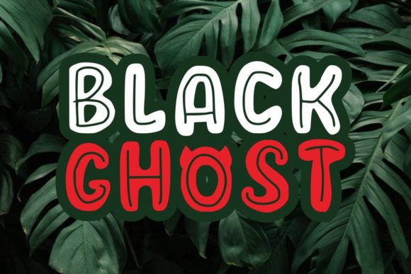 Ghost Buster Font - Preview 4