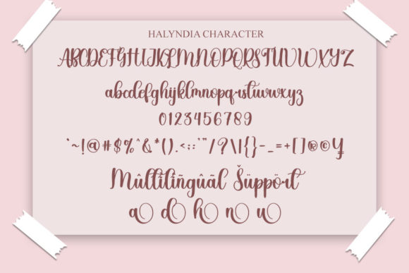 Halyndia Font - Preview 4