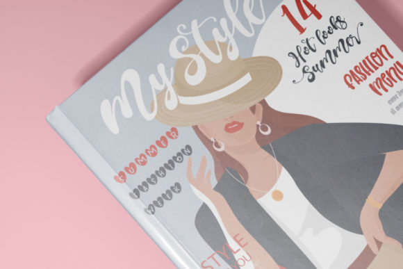 Lovely Mama I Love You Font Font PNG with transparent background - Preview 3