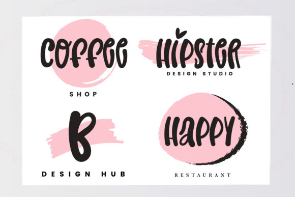 Lovely Mama I Love You Font Font PNG with transparent background - Preview 5