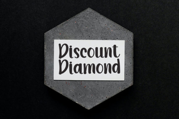 Premium Diamonds Font PNG with transparent background - Preview 2