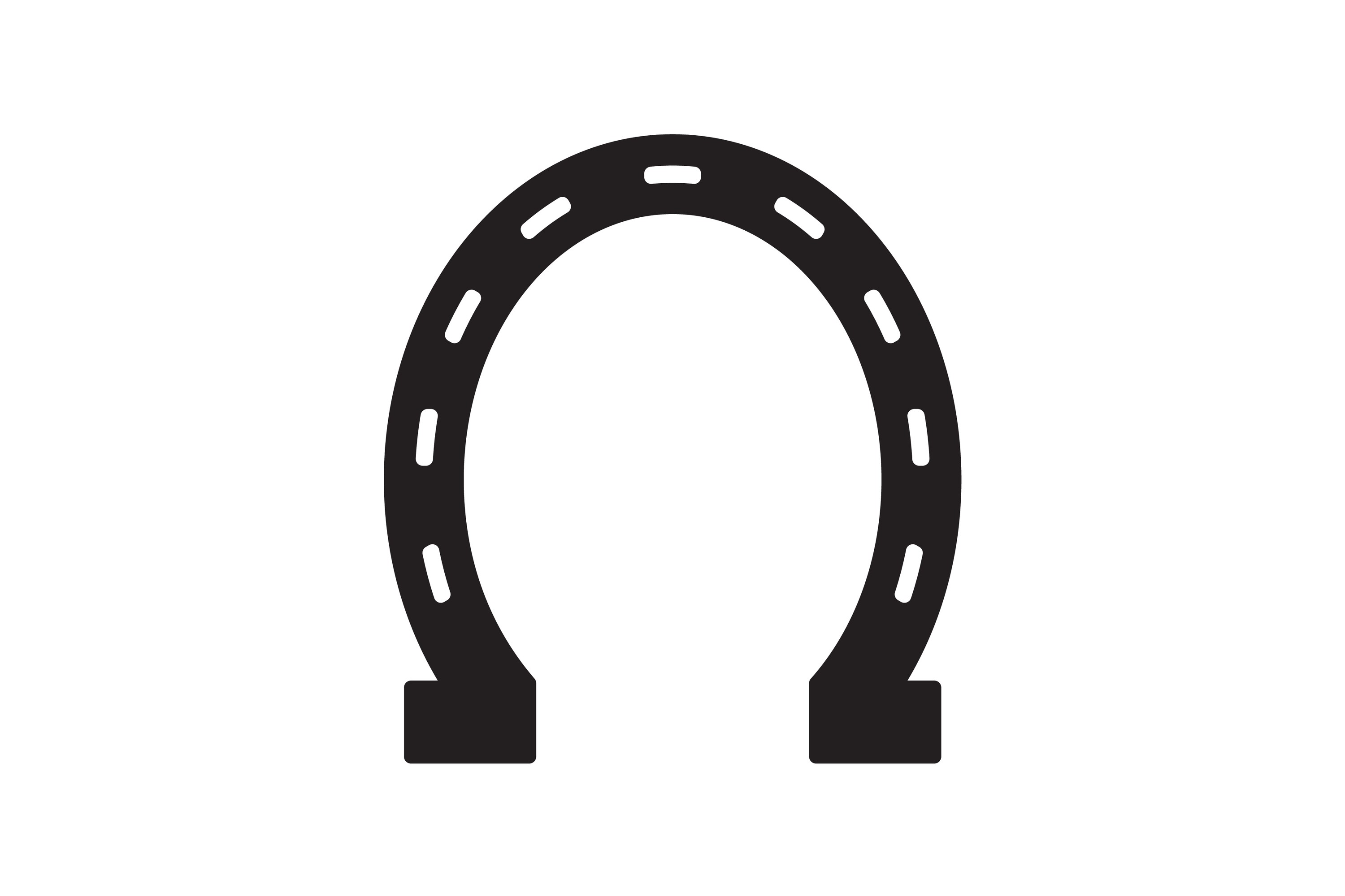 Horse Shoe Vector Icon
