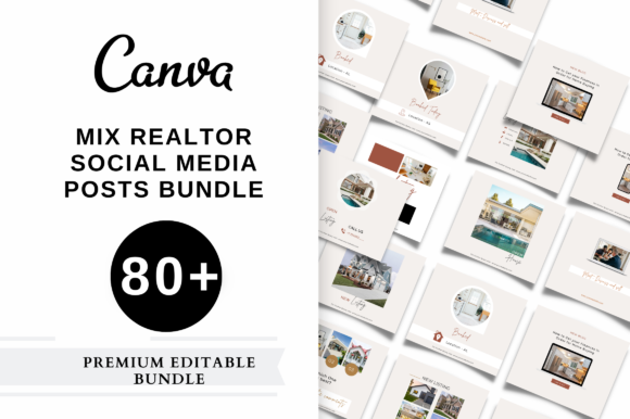 Preview of 80+ Premium Realtor Instagram Template real estate social media template