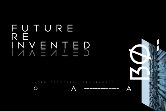 Atom Font - Preview 1