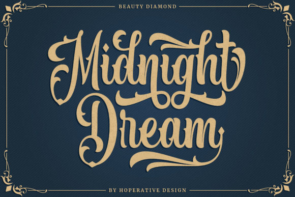 Beauty Diamond Font - Preview 1