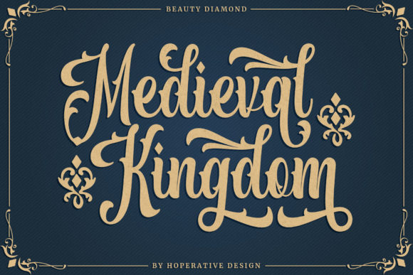 Beauty Diamond Font - Preview 3